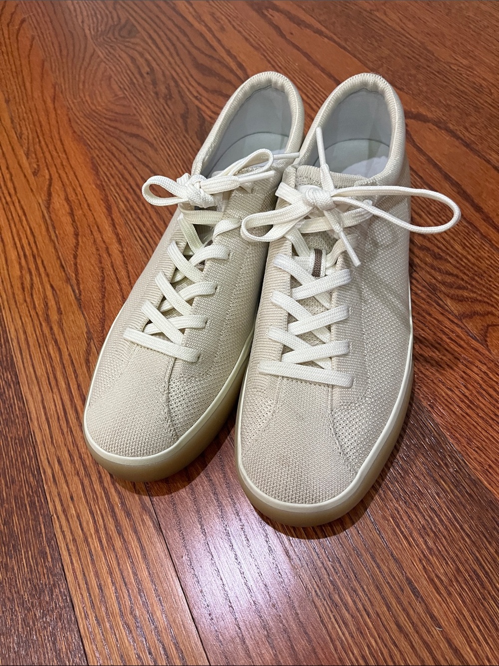Rothy’s tan sneakers